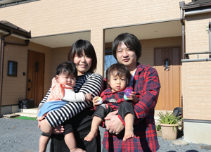 完全分離型、オール電化の二世帯住宅