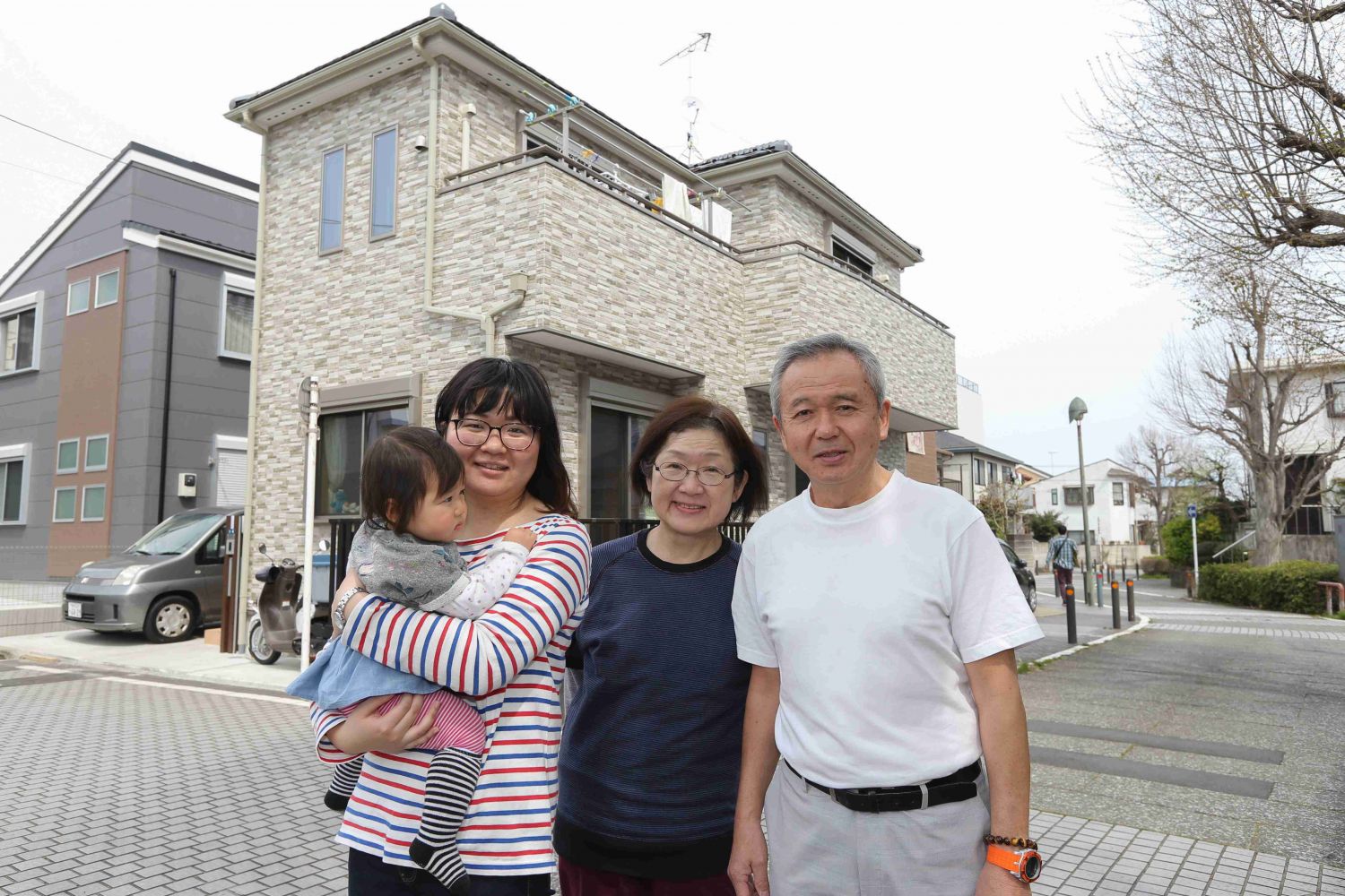 カウンターキッチンで飲むのがお気に入り